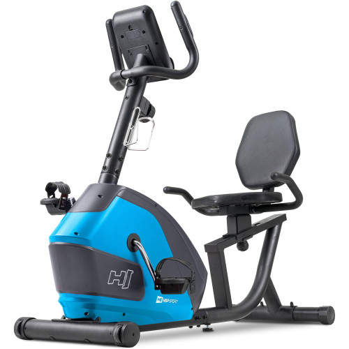 Велотренажер  Hop-Sport HS-035L Solo Blue - фото №3